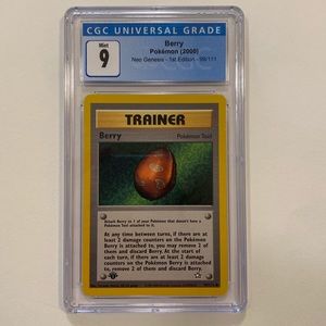 Berry 1st Edition CGC 9